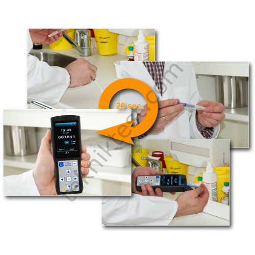 PCE-ATP 1-KIT3 Bakteri Ölçüm Cihazı ( Cihaz + 1 paket LIQ-SWAB + 1 paket SWAB)
