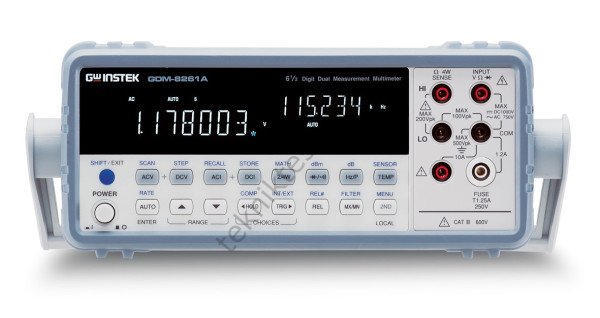 GW Instek GDM-8261A 6 ½ Digit Çift Ölçümlü Multimetre