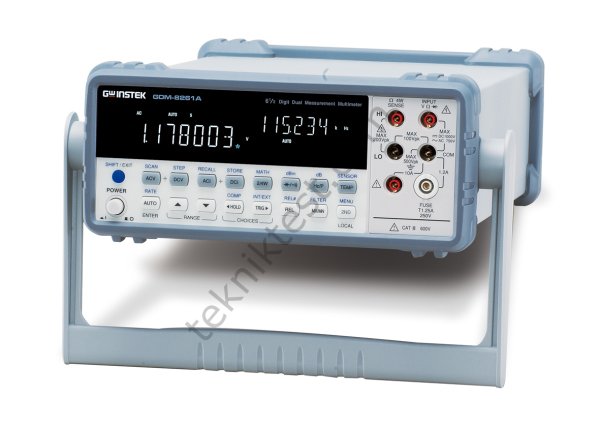 GW Instek GDM-8261A 6 ½ Digit Çift Ölçümlü Multimetre