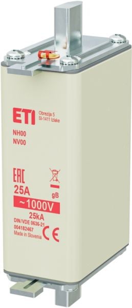 Eti NH00/78 gB 25A/1000V