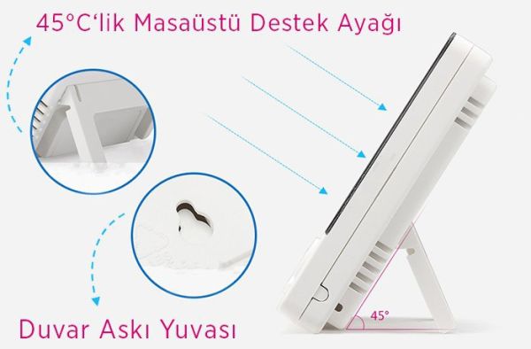 OEM ECO 60 Ekonomik Fiyatlı Sıcaklık ve Nem Ölçer