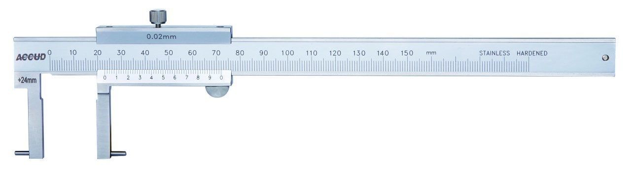 ACCUD 146-012-13 Mekanik İç Çap Kanal Kumpası-Pimli 146 Serisi 0.05mm - 0-300mm