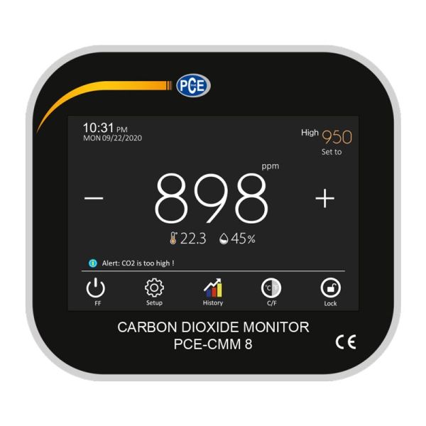 PCE-CMM 8 CO2 Karbondioksit Ölçer