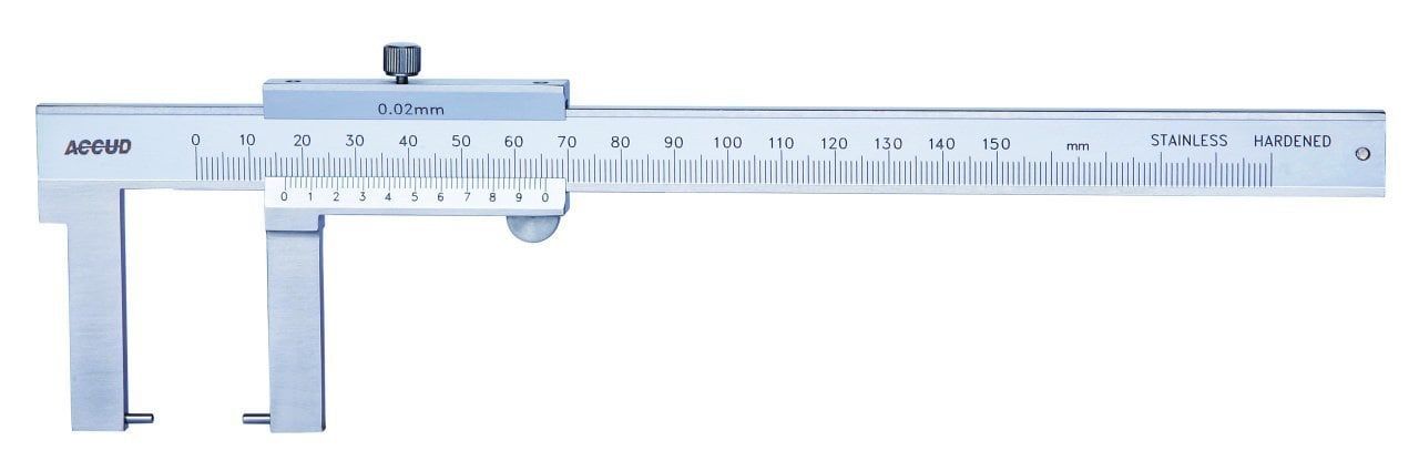 ACCUD 144-006-11 Mekanik Dış Çap Kanal Kumpası-Pimli 144 Serisi 0.02mm