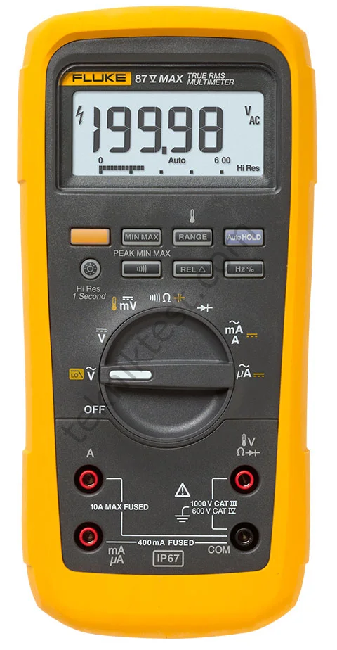 Fluke 87V MAX True-rms Dijital Multimetre