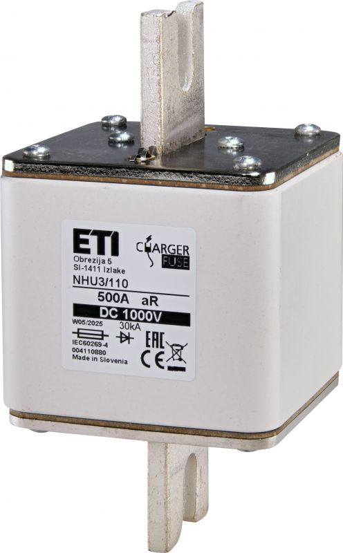 Eti NHU3/110 aR 500A/1000V DC