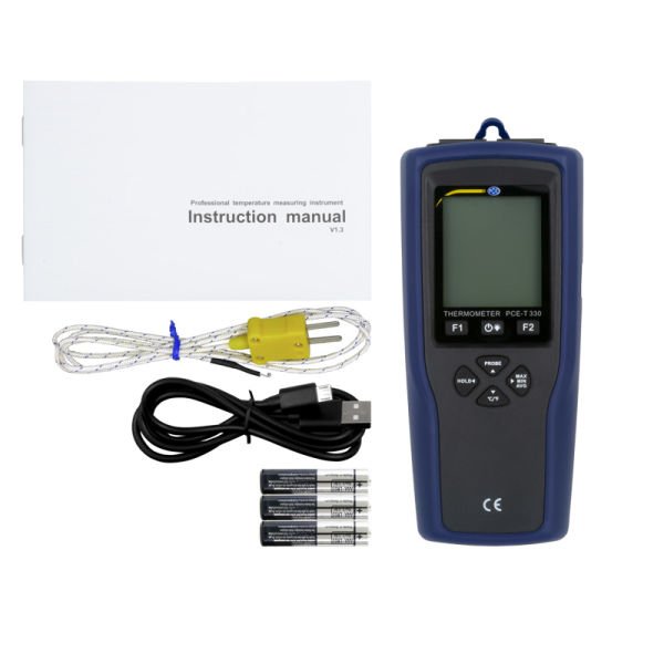 PCE-T 330 Sıcaklık Ölçüm Cihazı Problu