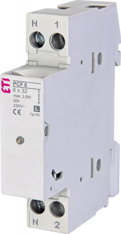 Eti PCF 8 1p+N LED L