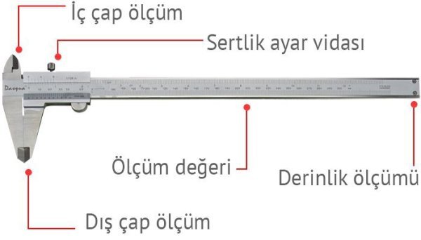 Dasqua 1120-3130 Mekanik Kumpas 0-300 mm