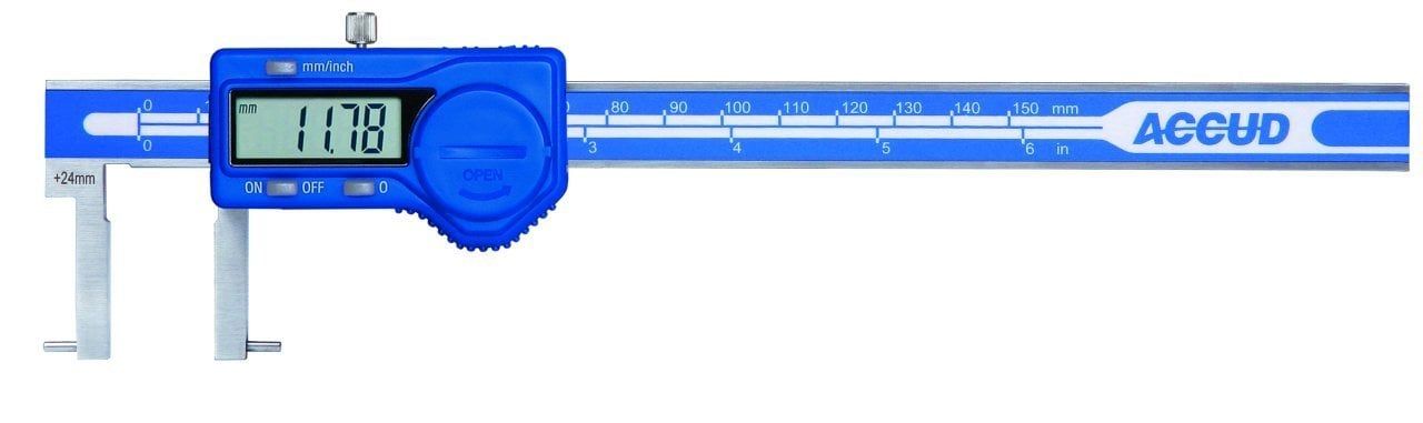 ACCUD 136-012-11 Dijital İç Çap Kumpası-Pimli 136 Serisi 0-300mm