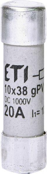 Eti CH10x38gPV 20A 1000V UL