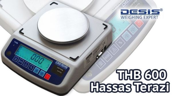 Desis THB600 Profesyonel Terazi Terazi 600GR / 0.01GR