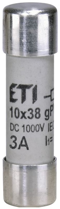 Eti CH10x38 gPV 3A/1000V DC