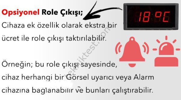 STN-574 Işıklı Termometre Saat