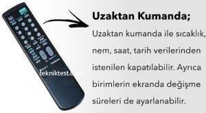 STN-574 Işıklı Termometre Saat