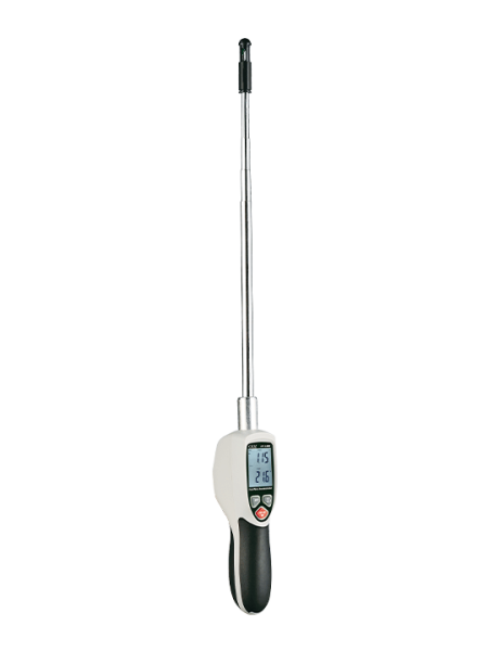 CEM DT-1880 Teleskobik Problu Kızgın Tel Hava Hızı ve Sıcaklık Ölçer Anemometre (Kayıt Özellikli)