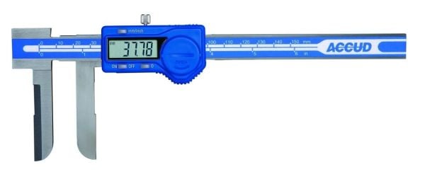 ACCUD 139-008-11 Dijital Bıçak Ağızlı Kumpas 139 Serisi 0-200mm