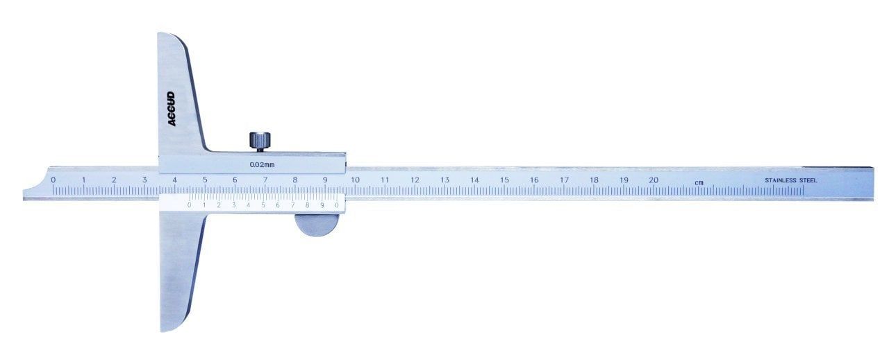 ACCUD 177-006-11 Mekanik Derinlik Kumpası 177 Serisi 0-150mm