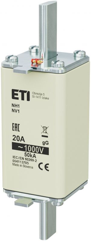 Eti NH1/85 gG 20A/1000V