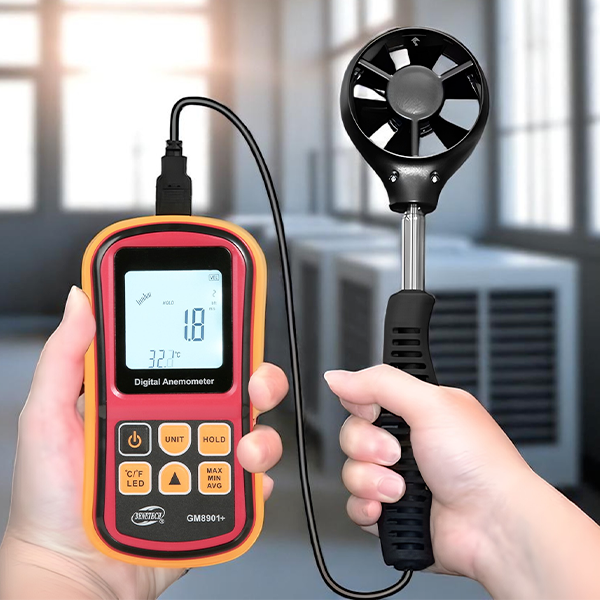 Benetech GM8901+ Rüzgar Hızı ve Sıcaklık Ölçer