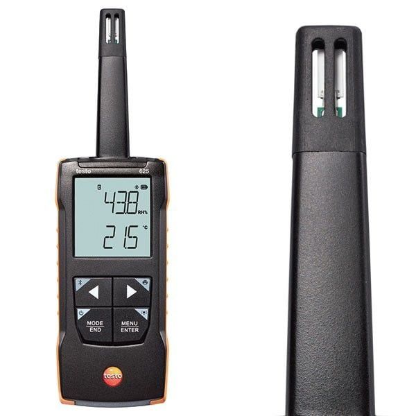 Testo 625 Nem / sıcaklık / yaş termometre / çiğleşme
