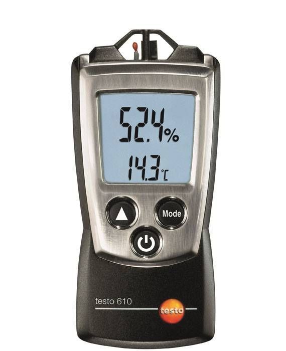 Testo 610 Cep tipi Hava Nemi Ve Sıcaklık Ölçüm Cihazı