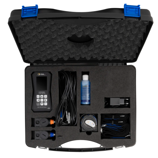 PCE-TDS 200 M-SW-KIT Ultrasonik Debimetre Yazılım dahil