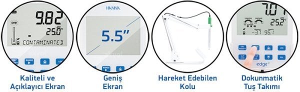 Hanna HI 2002-02 Ph ve Orp Ölçer