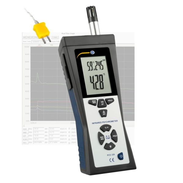 PCE-320 Sıcaklık Ve Nem Ölçüm Cihazı