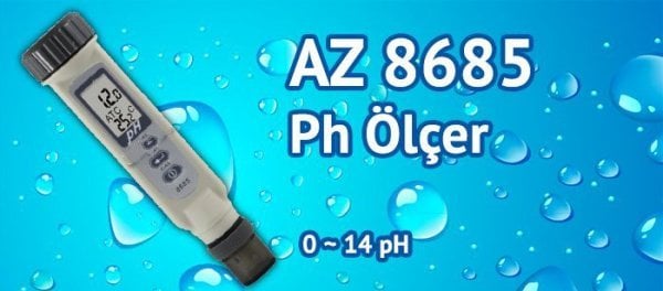 Su Kalitesi Ölçüm Cihazı Seti (8361 İletkenlik + 8685 Ph)