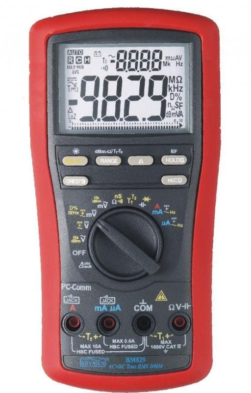 Brymen BM-829S Ac/Dc Multimetre True Rms
