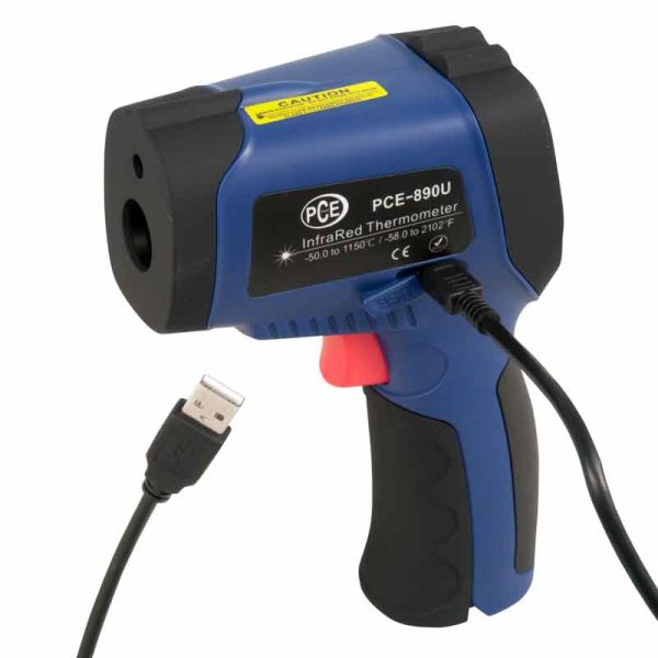 PCE-890U İnfrared Termometre Usb