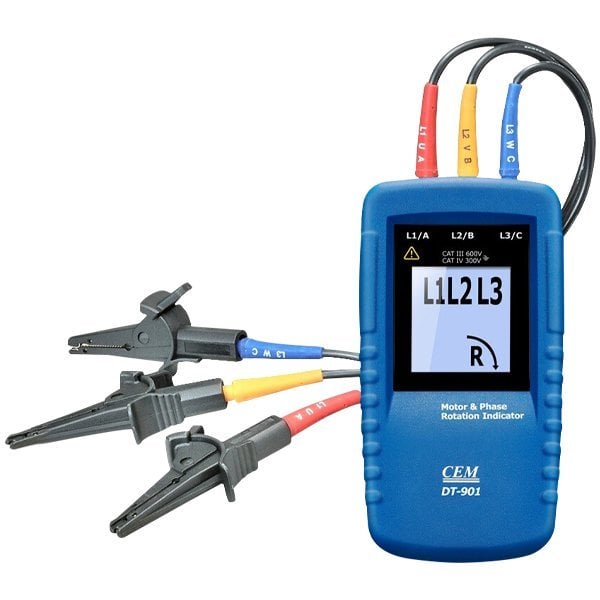Cem DT-901 Dijital Faz Sırası Ölçer