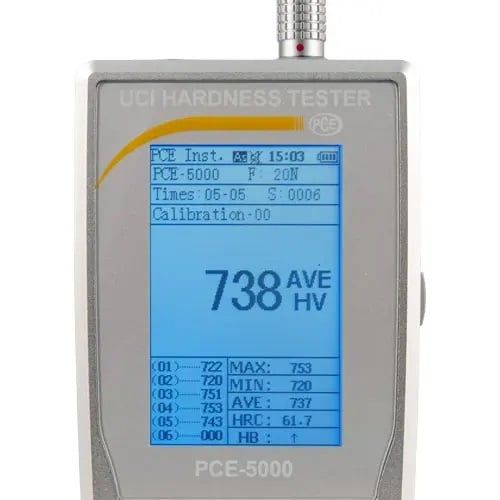 PCE-5000 Ultrasonik Sertlik Ölçüm Cihazı