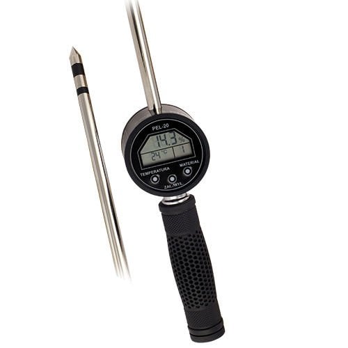 PCE-PEL 20 Ahşap Nem Ölçer ( Talaş nemi , saman nemi , ayçicek kabukları nemi ölçer, kağıt parçaların nemi, kara buğday kabukların neminin ölçümü , mısır nemi, soya nemi vb. oryantasyon ölçümleri için uygundur. )