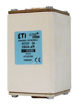 Eti NHG2/M UQ01 aR 250A/1500V
