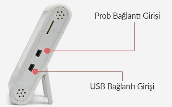 LYK 20E Sıcaklık ve Nem Kayıt Cihazı Alarmlı Datalogger