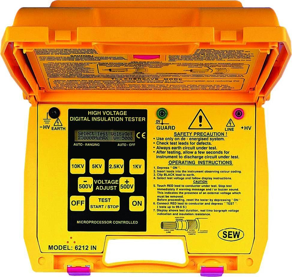 Sew 6212A IN İzolasyon Test Cihazı