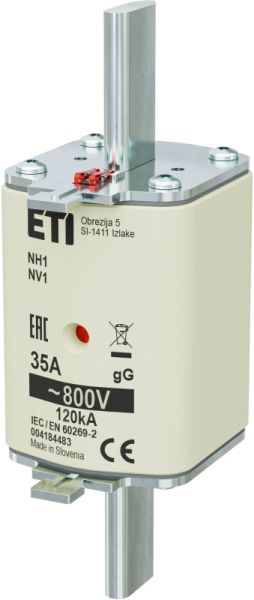 Eti NH1 gG 35A/800V