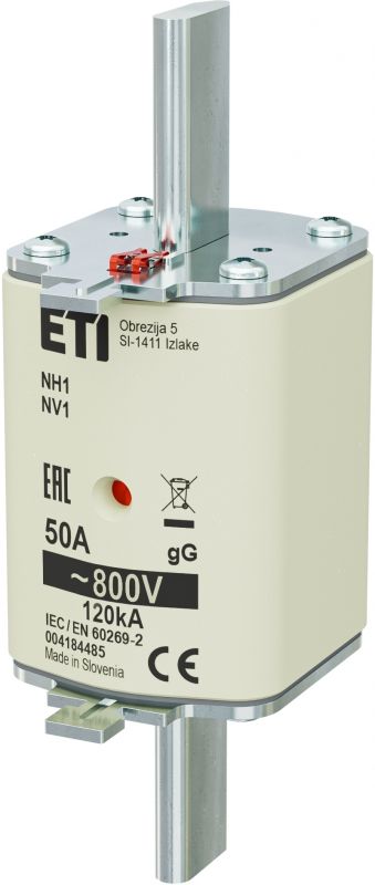 Eti NH1 gG 50A/800V