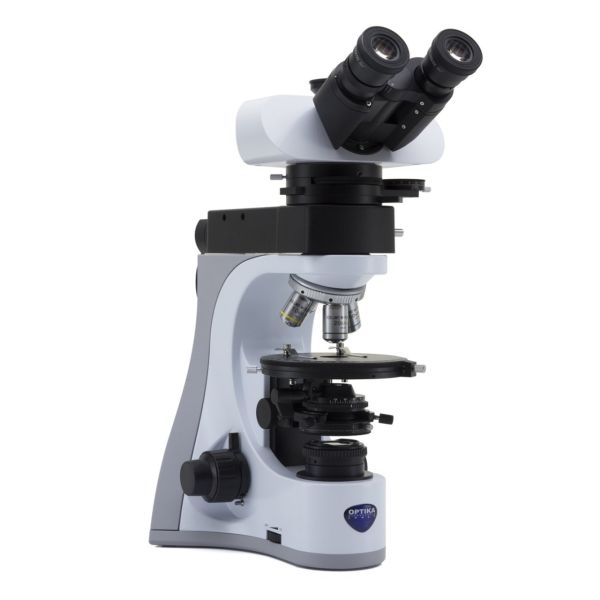 OPTIKA B-510POL-I - Trinoküler Polarizasyon Mikroskobu - Ortoskopi/Konoskopi Polarize Mikroskop