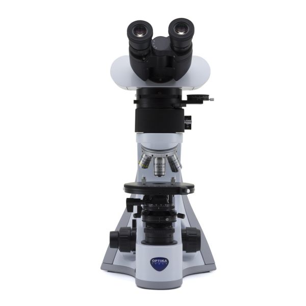 OPTIKA B-510POL-I - Trinoküler Polarizasyon Mikroskobu - Ortoskopi/Konoskopi Polarize Mikroskop