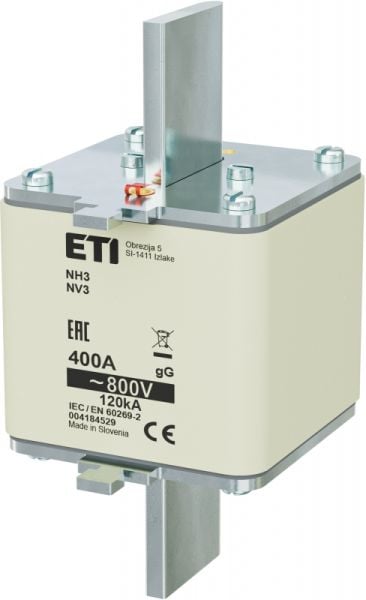 Eti NH3 gG 400A/800V