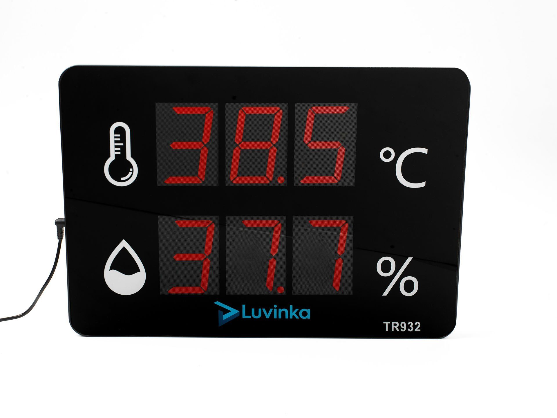 Luvinka TR932 Duvar Tipi Dijital Termo&Higrometre | 40cm Ekran