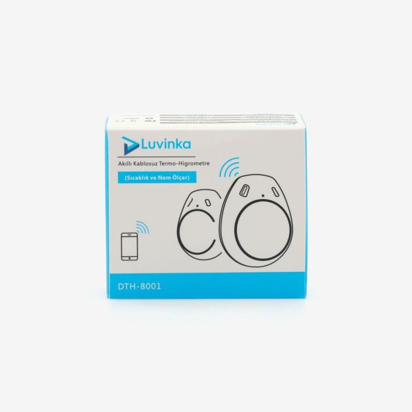 Luvinka DTH-8001 Bluetooth Sıcaklık ve Nem Ölçer Datalogger