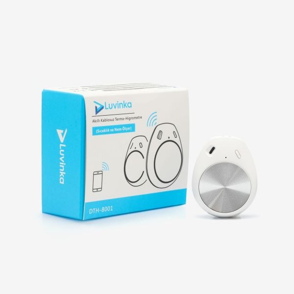 Luvinka DTH-8001 Bluetooth Sıcaklık ve Nem Ölçer Datalogger