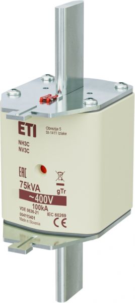 Eti NH3C gTr 108A/400V/75kVA