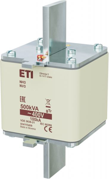 Eti NH3 gTr 722A/400V/500kVA