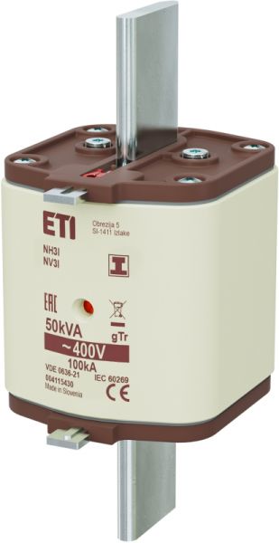 Eti NH3/I gTr 72A/400V/50kVA
