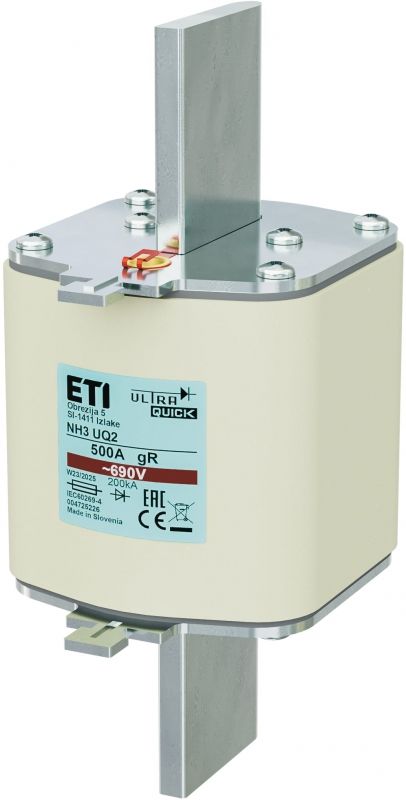 Eti NH3 UQ2 gR 500A/690V